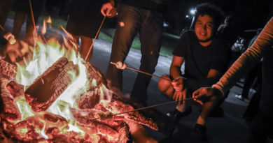 Grill- und Feuerbuffet